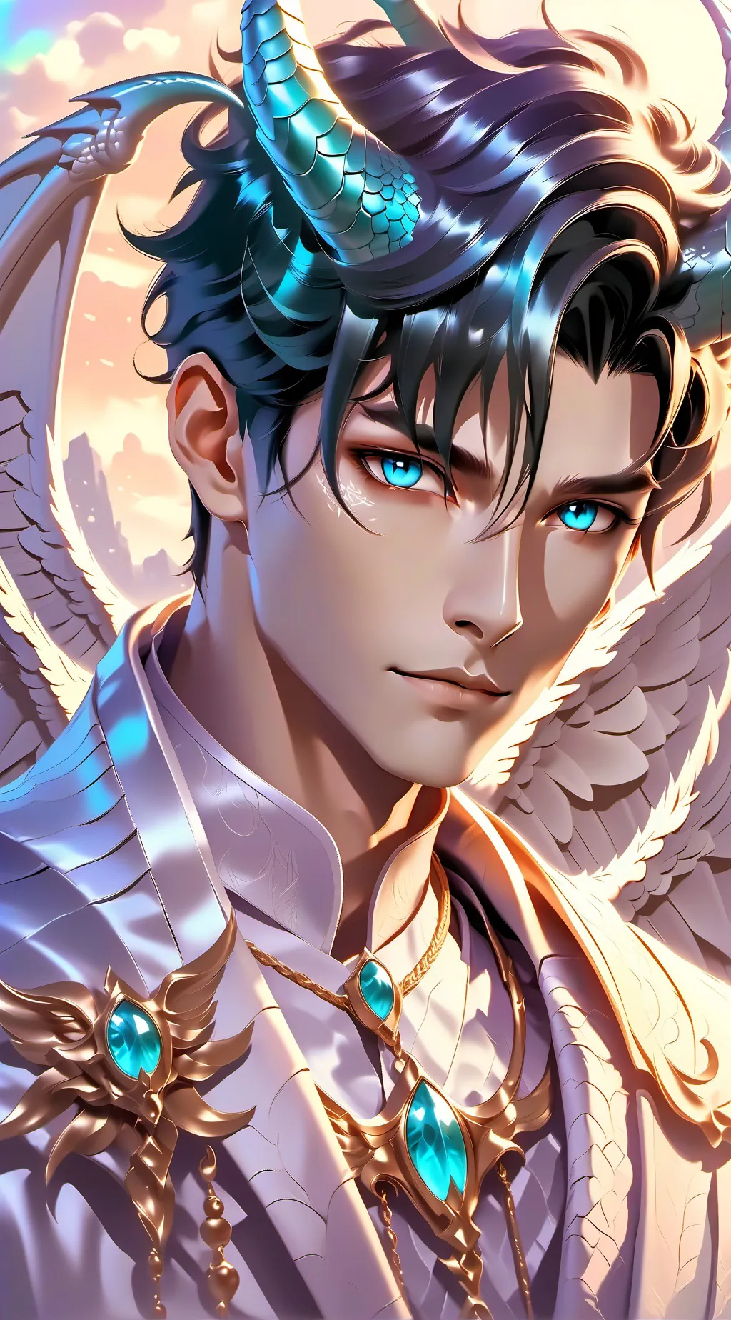 ai character: Lenzo background