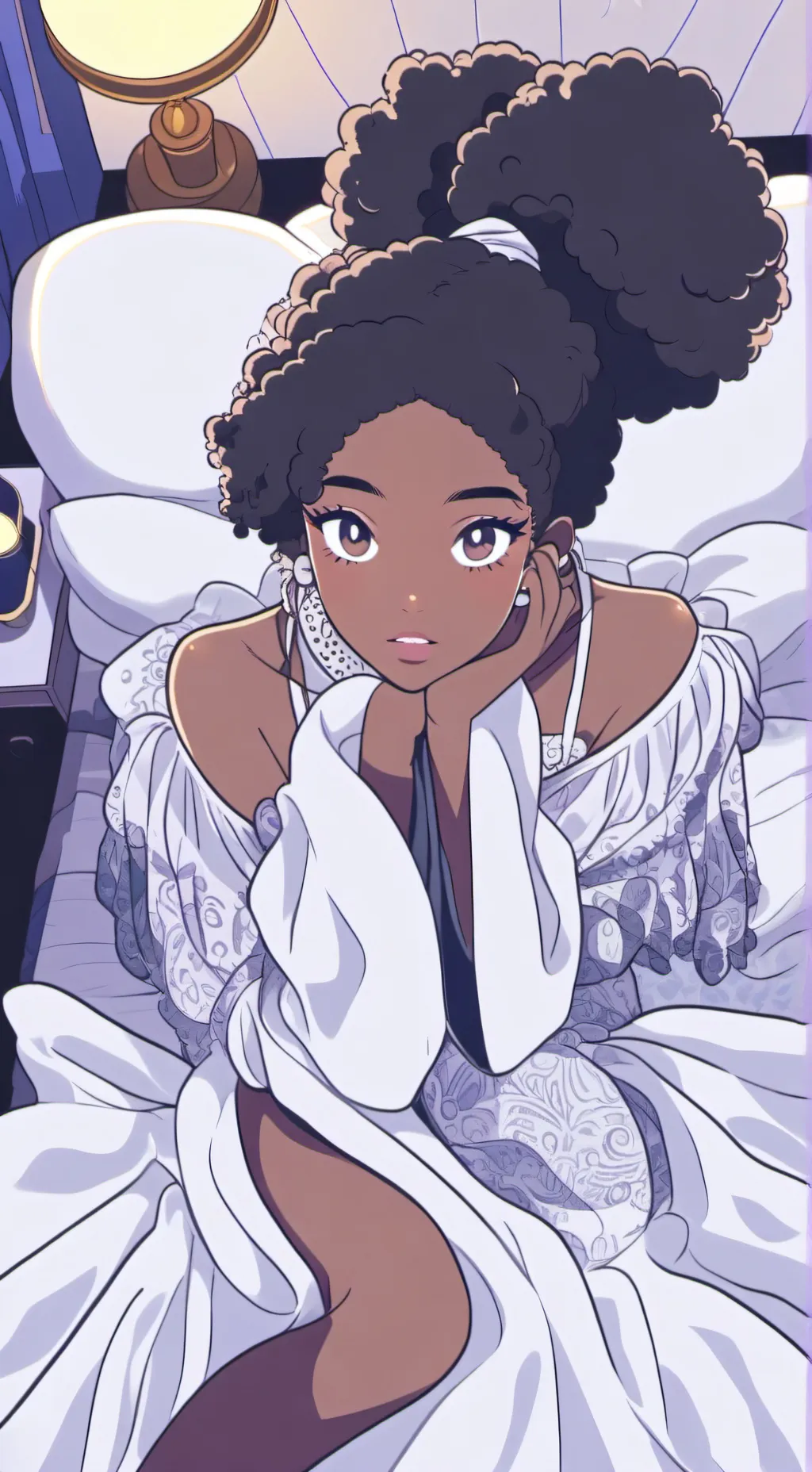 ai character: « Myra »  background