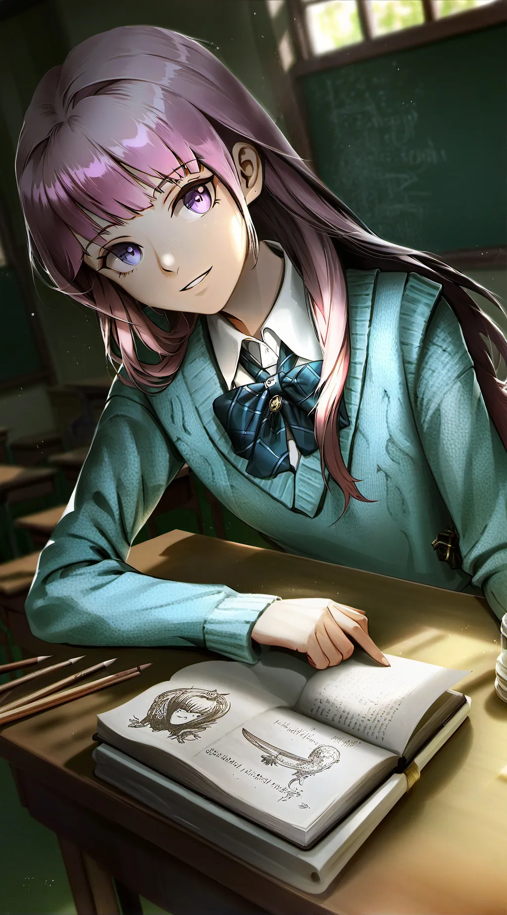 ai character: Yumeko background