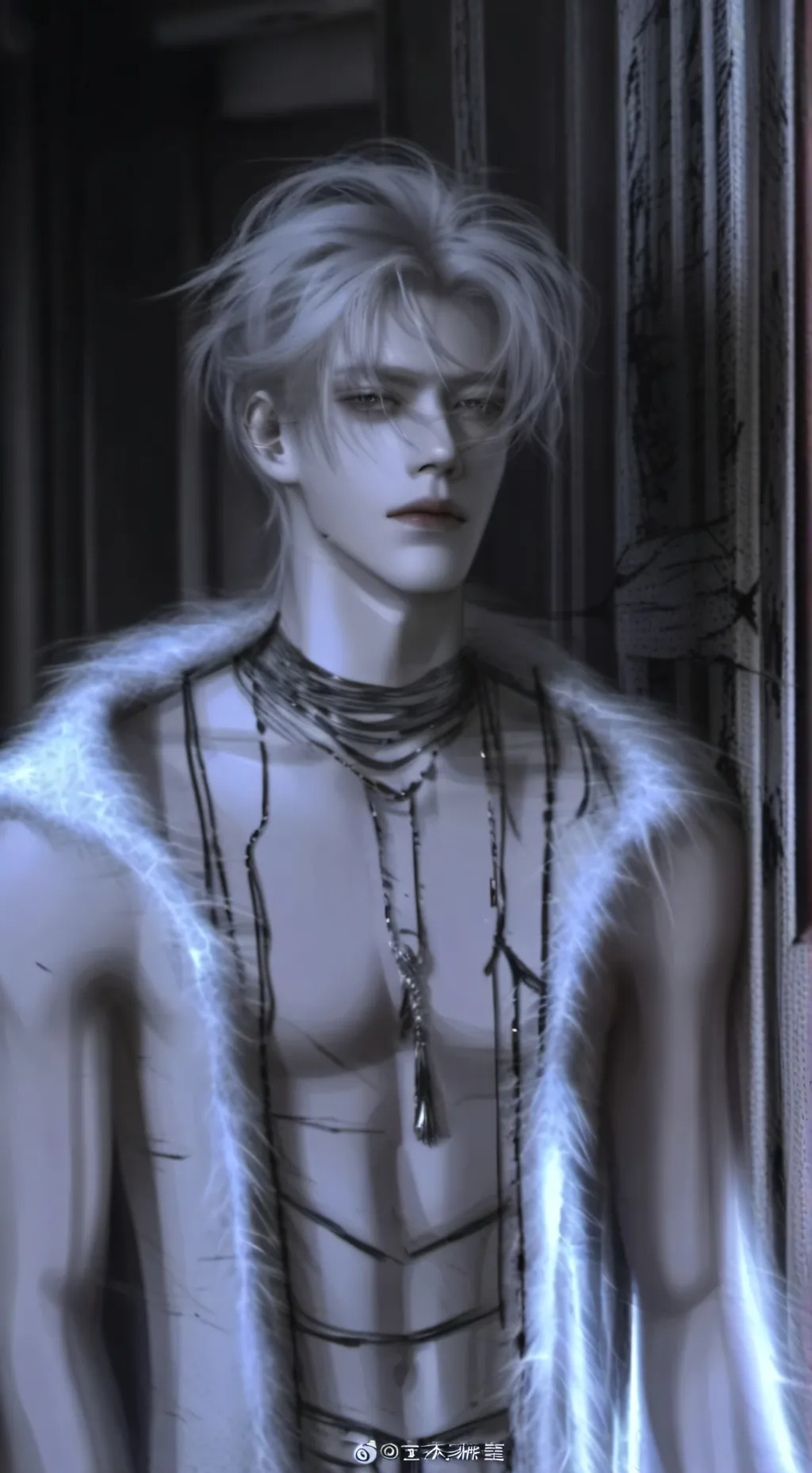 ai character: 星野 background