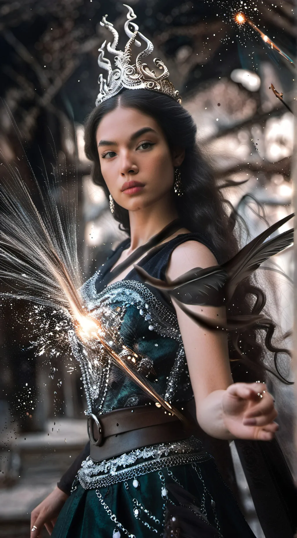 ai character: aninha  background