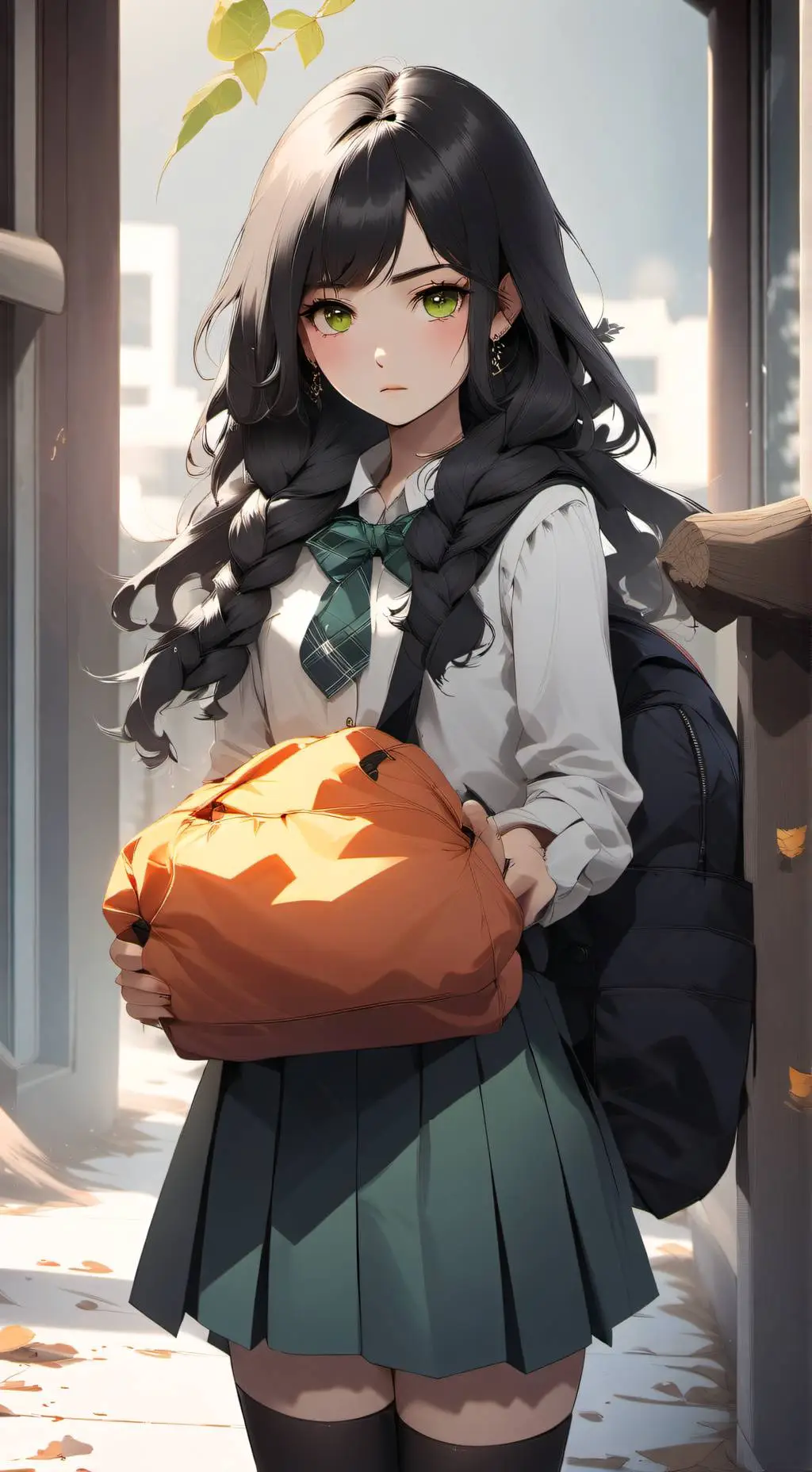 ai character: Midnight  background