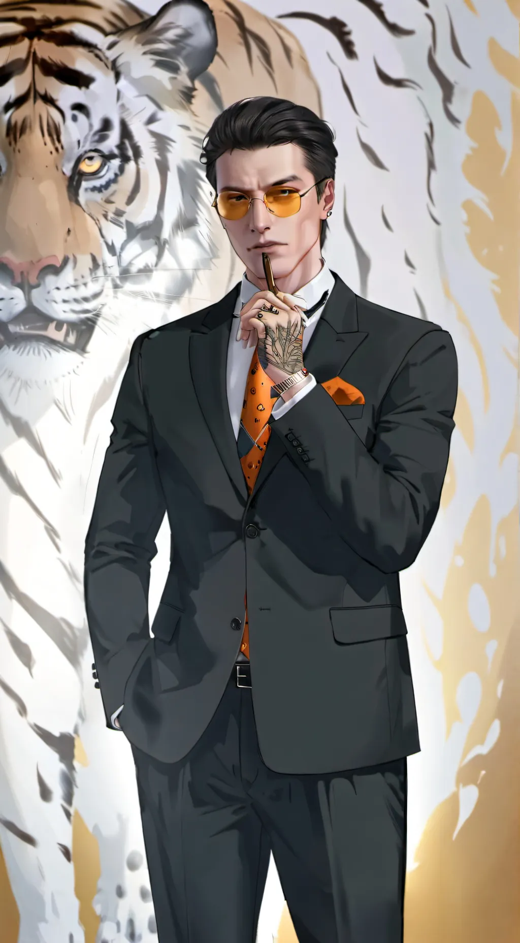 ai character: tyler background