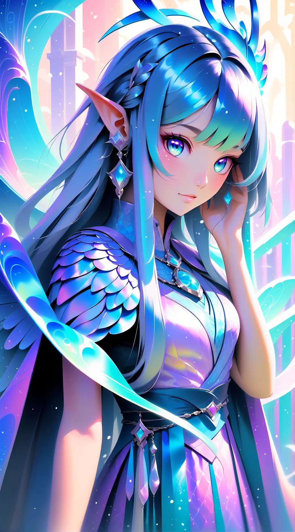 ai character: DW:karaoke dokie background