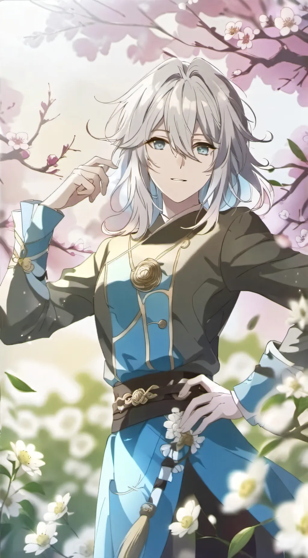 ai character: lily background