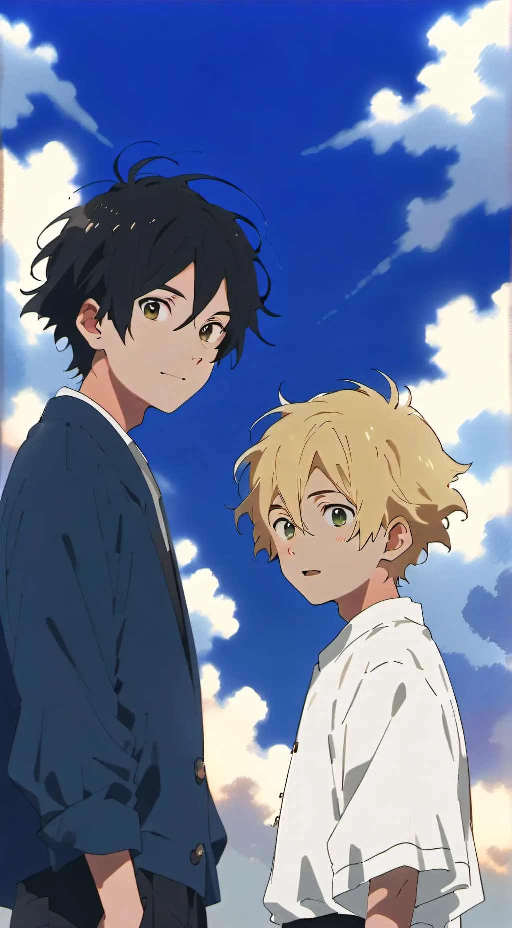 ai character: SOLANGELO! background