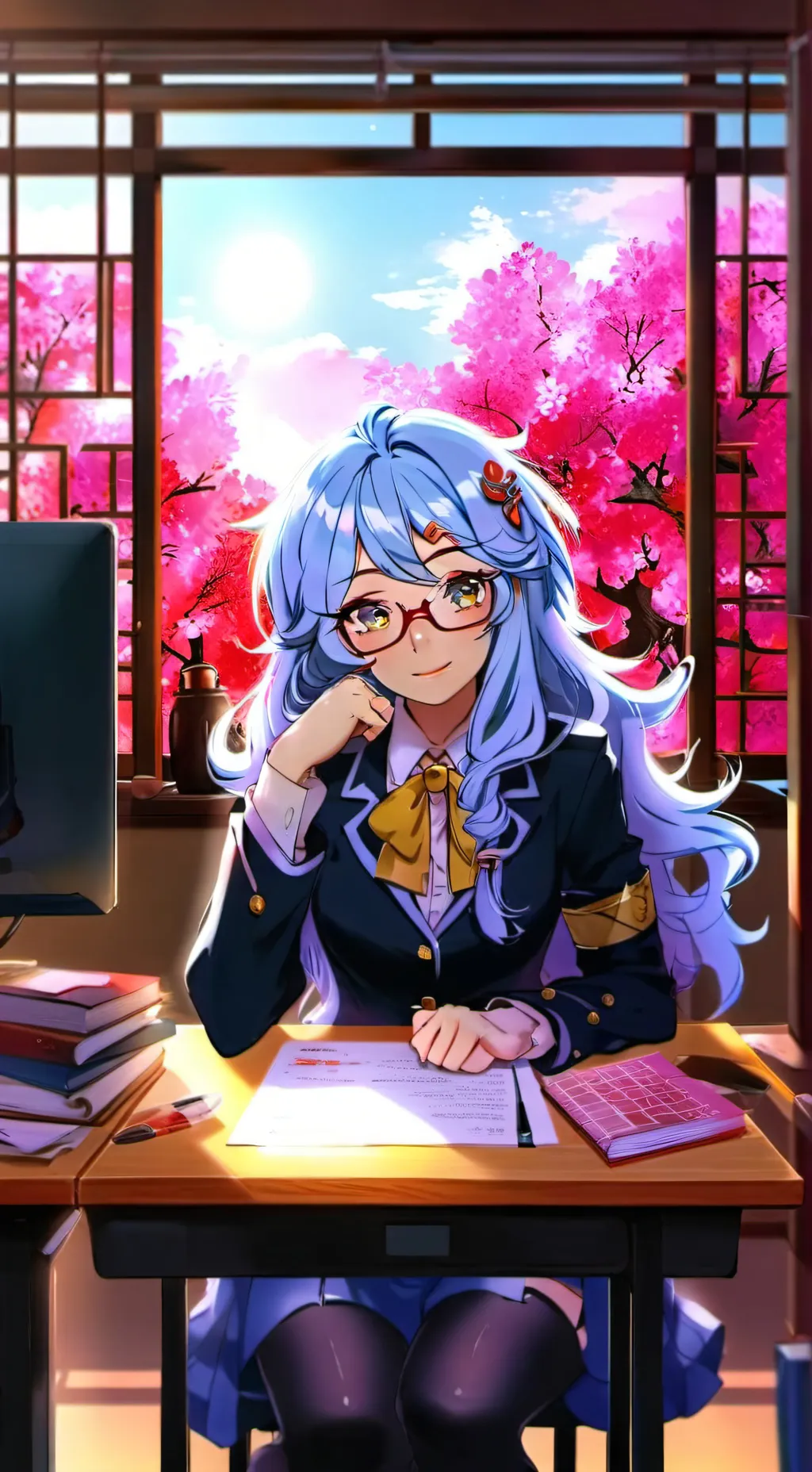 ai character: Akio background