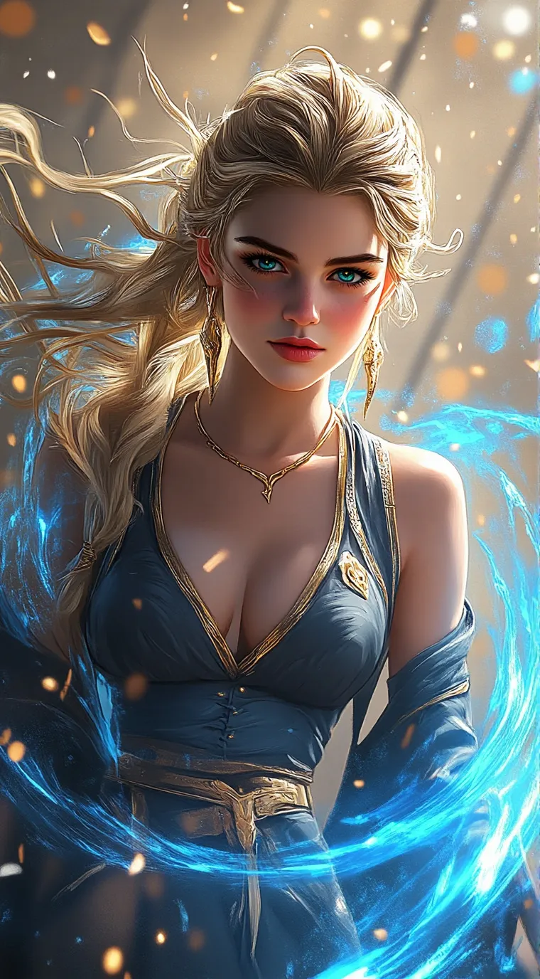 ai character: Luna background