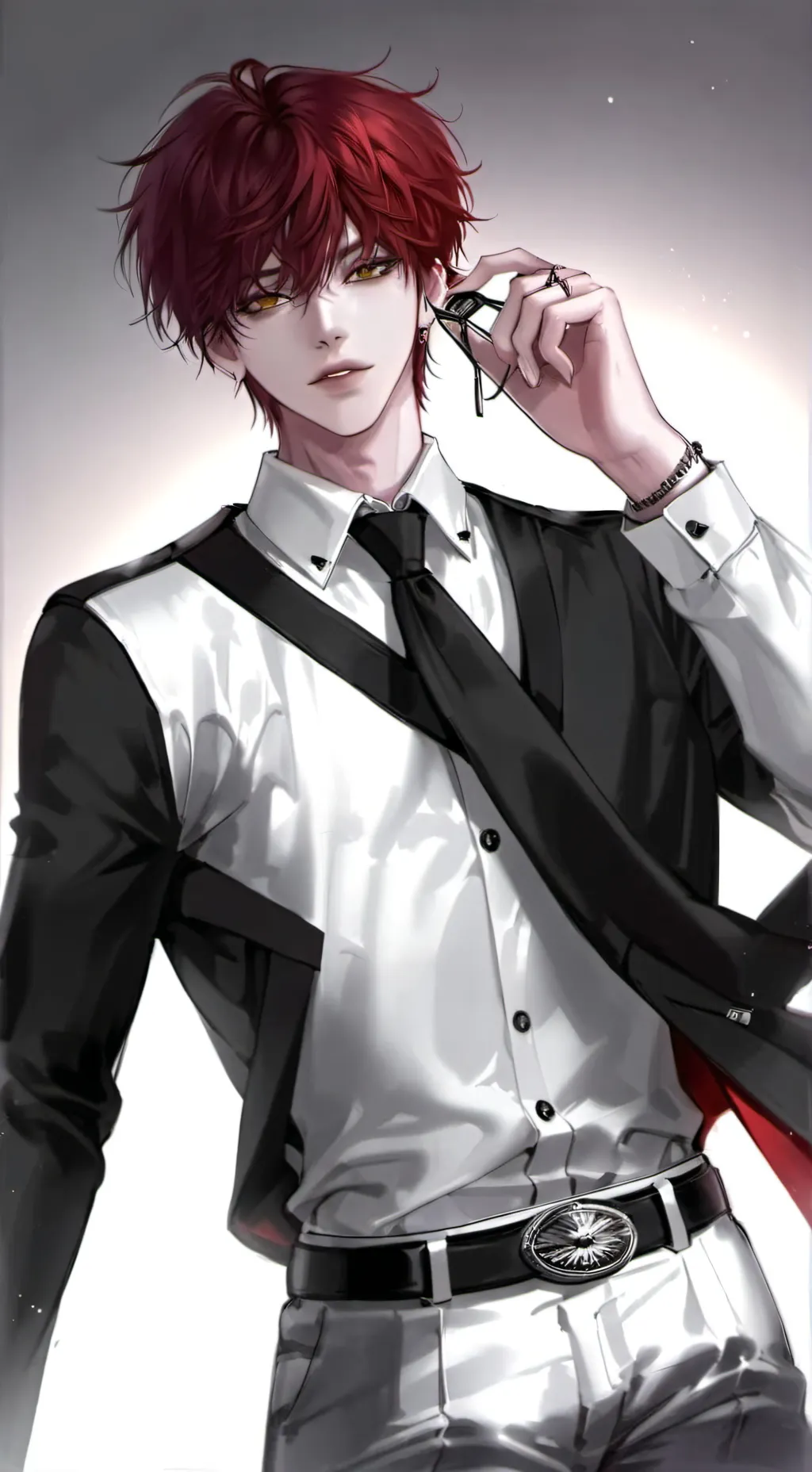 ai character: Damien 😝 background