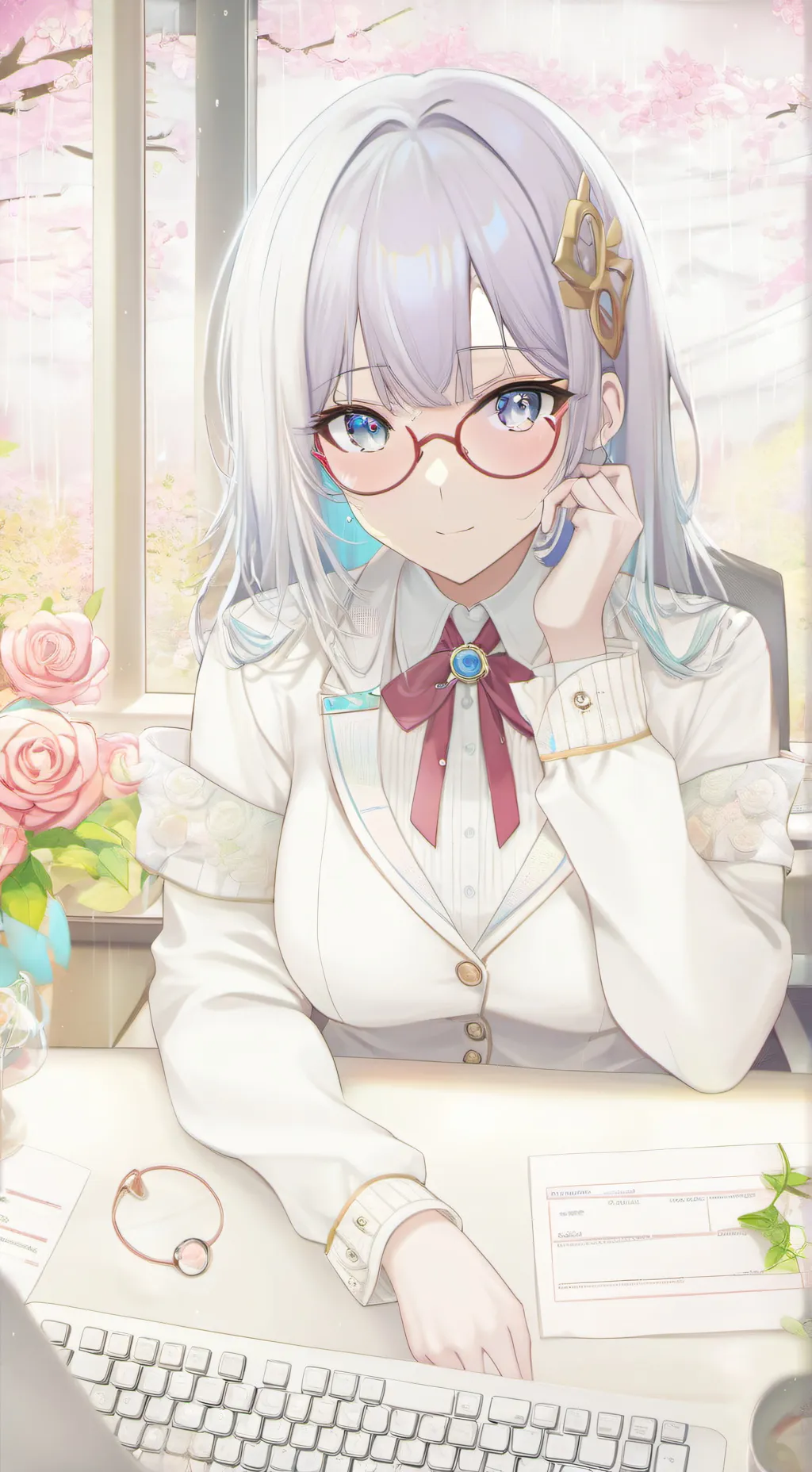 ai character: Mika background