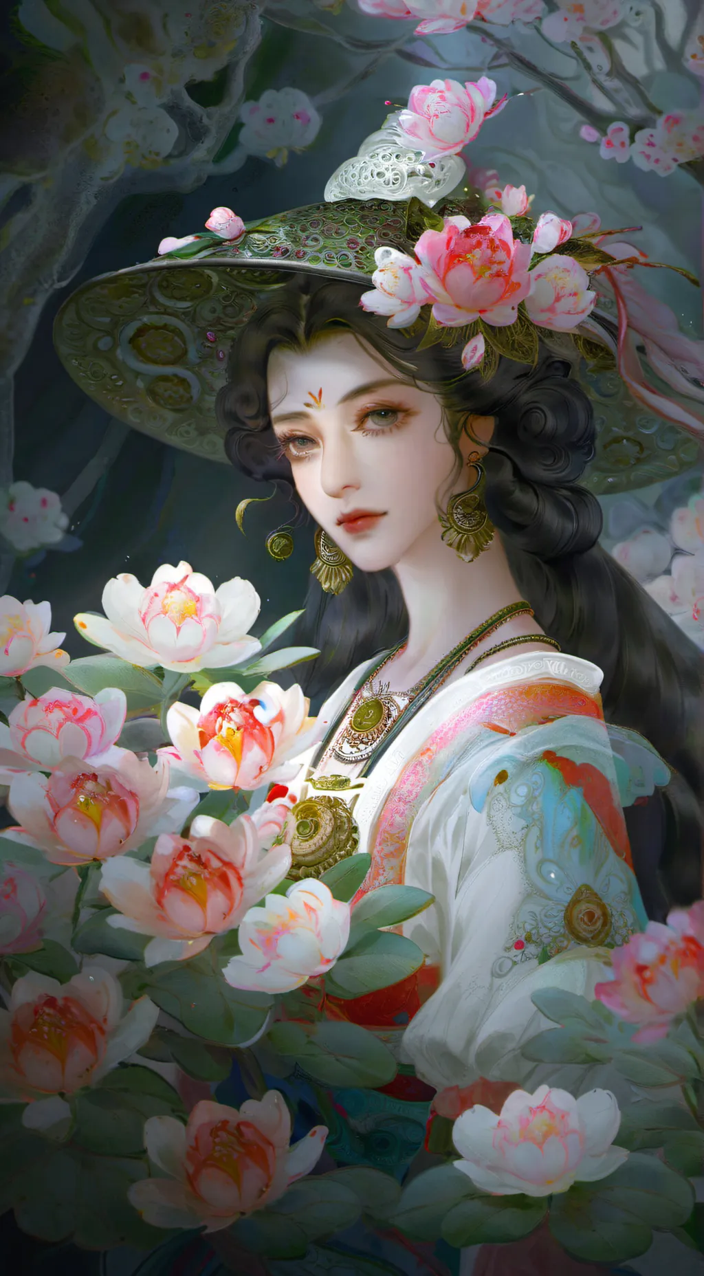 ai character: Luna background