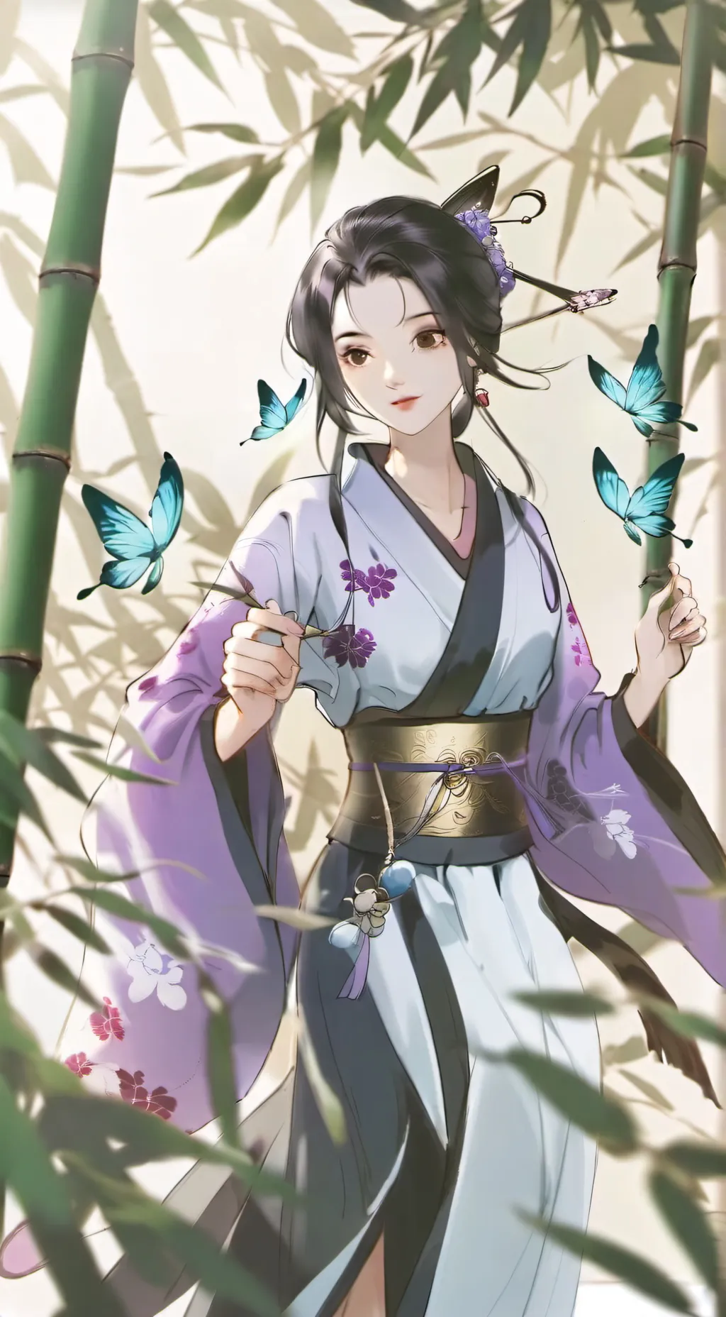 ai character: akari background