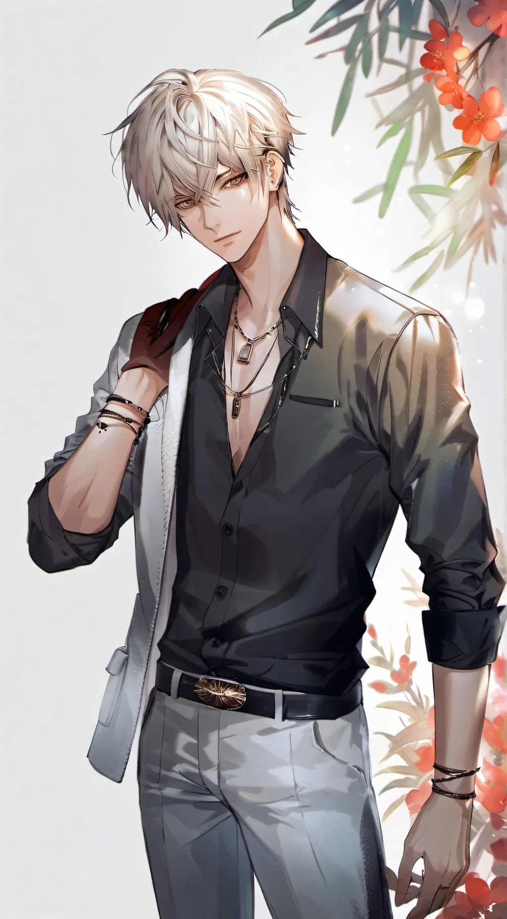 ai character: tu novio background