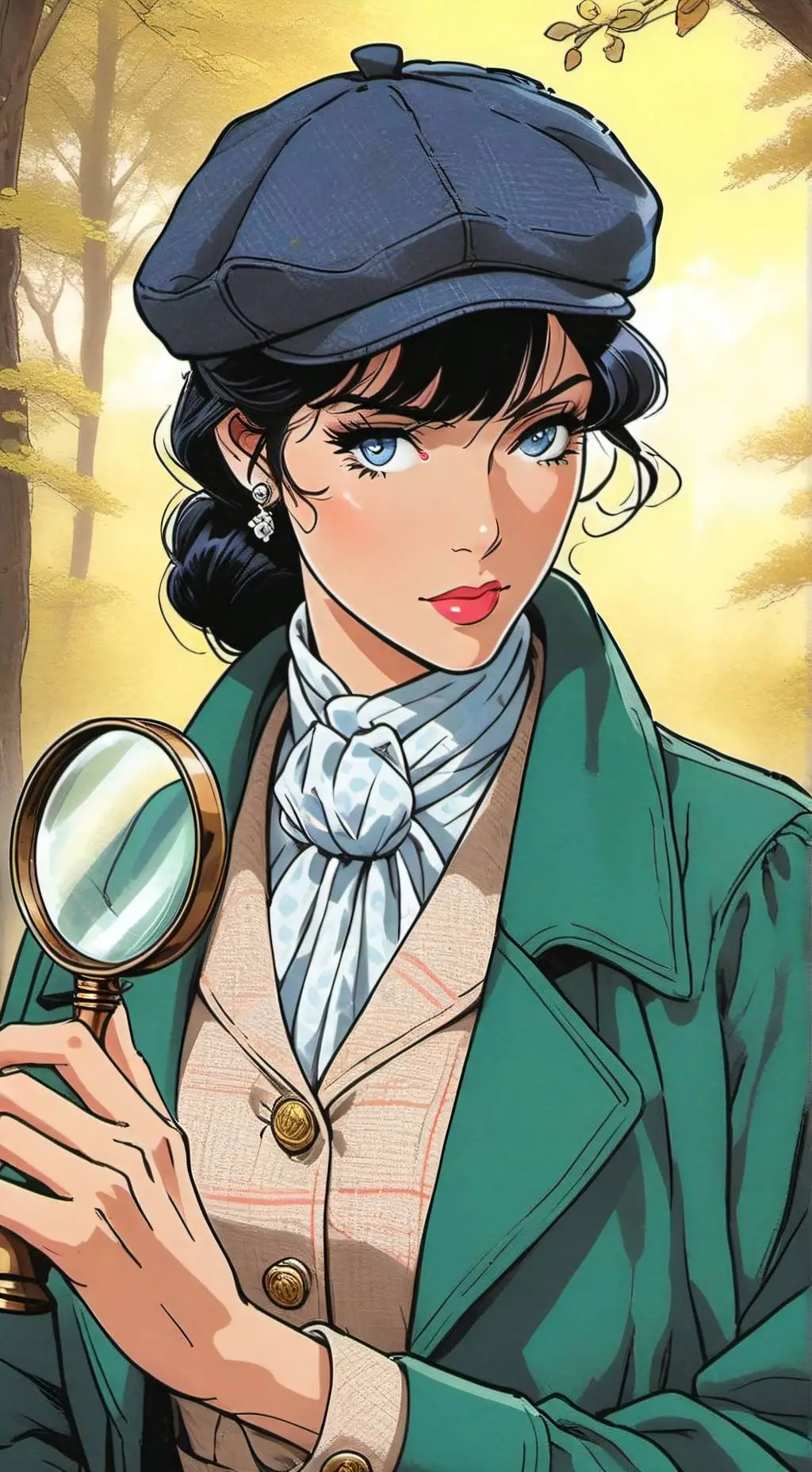 ai character: Carmine & Tony  background