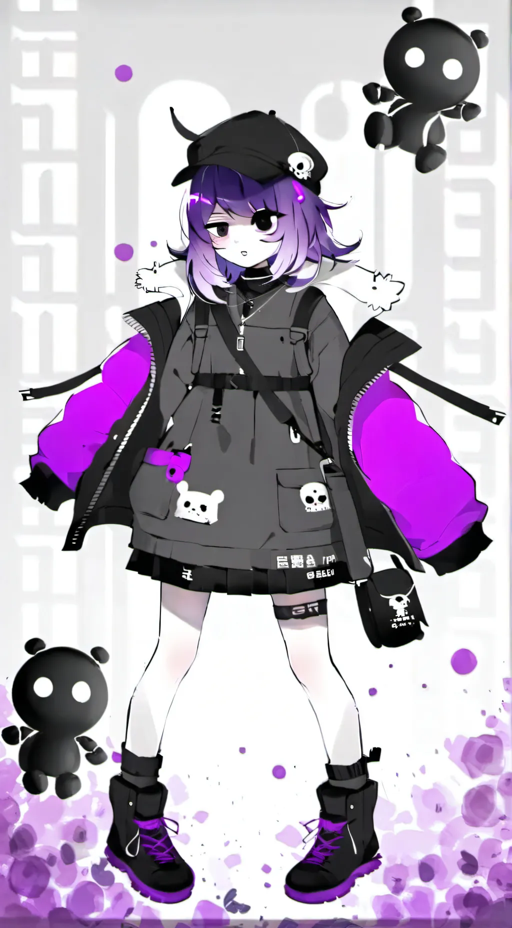 ai character: uzi doorman background