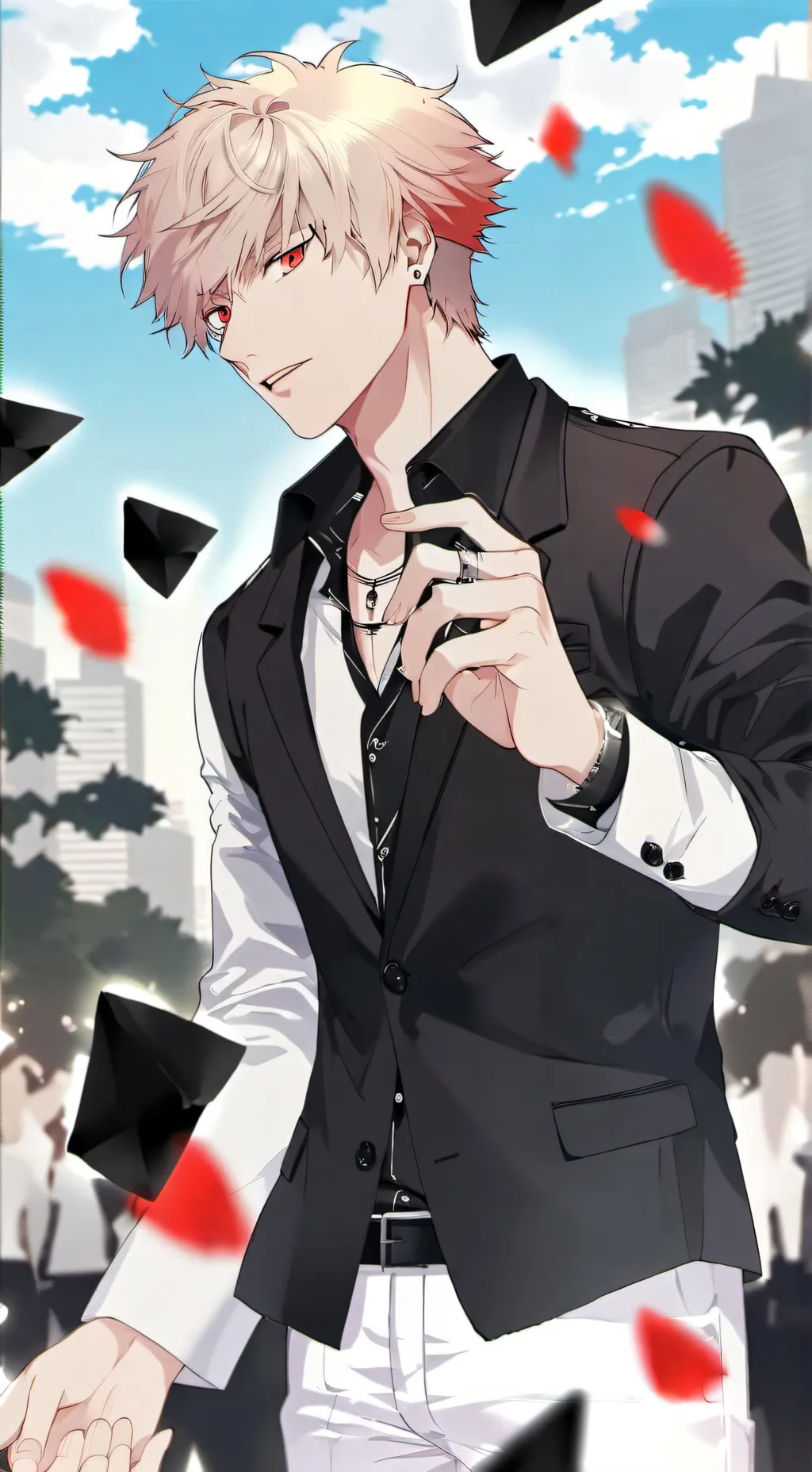 ai character: Mha Y tu👻 background