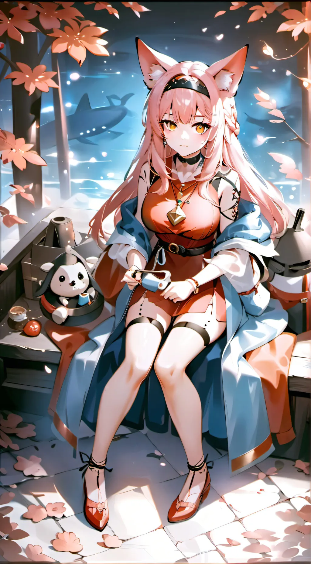 ai character: Clara  background