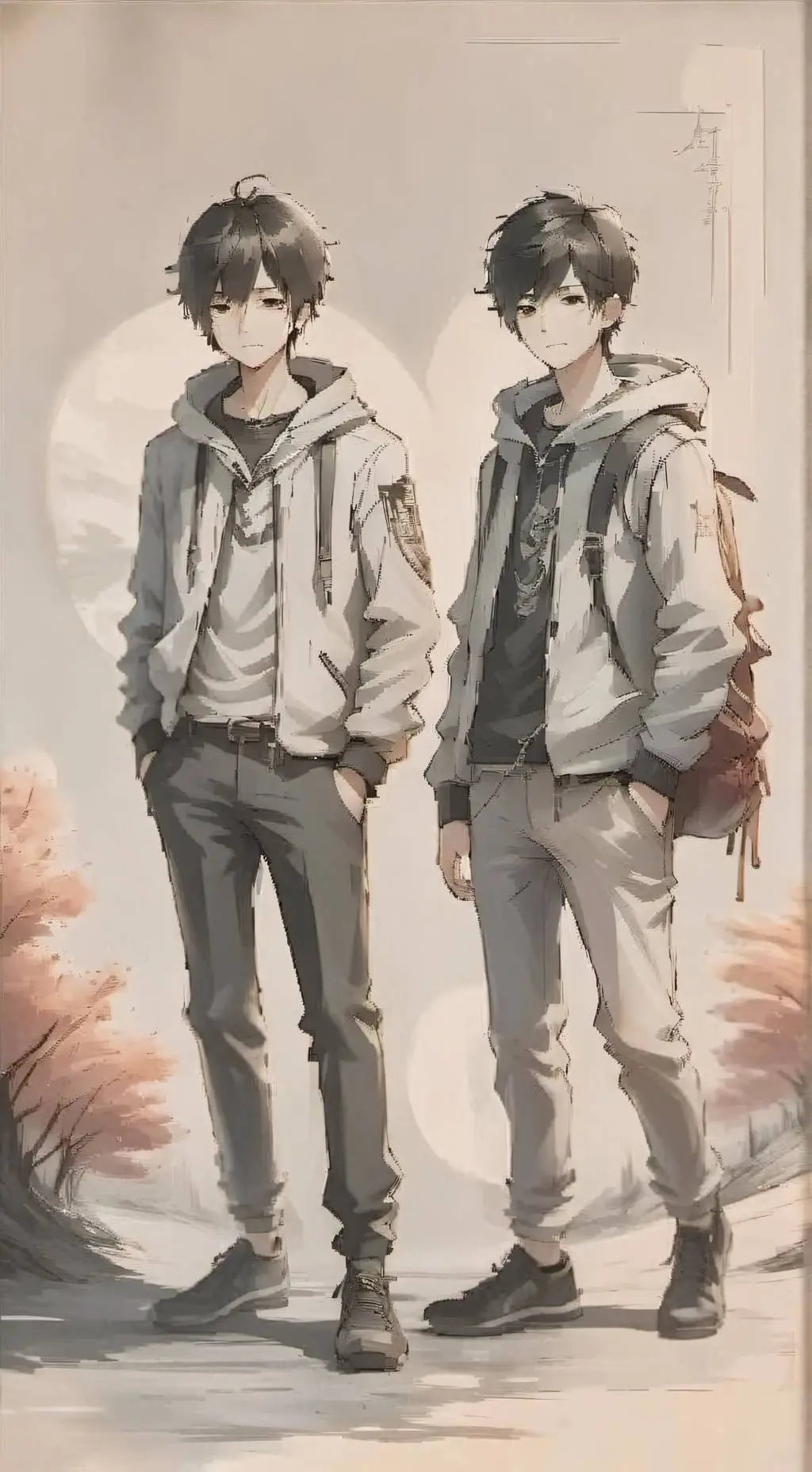 ai character: MHA brain damage background