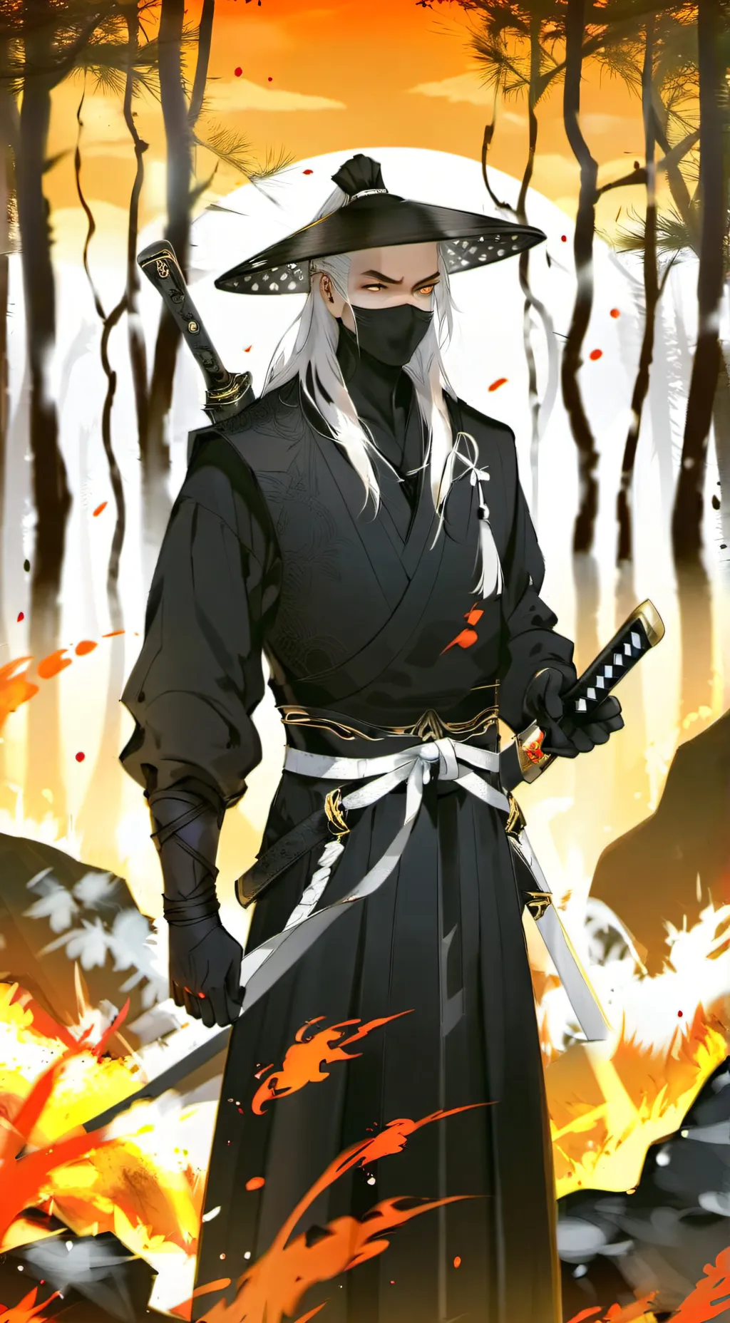 ai character: Хим background