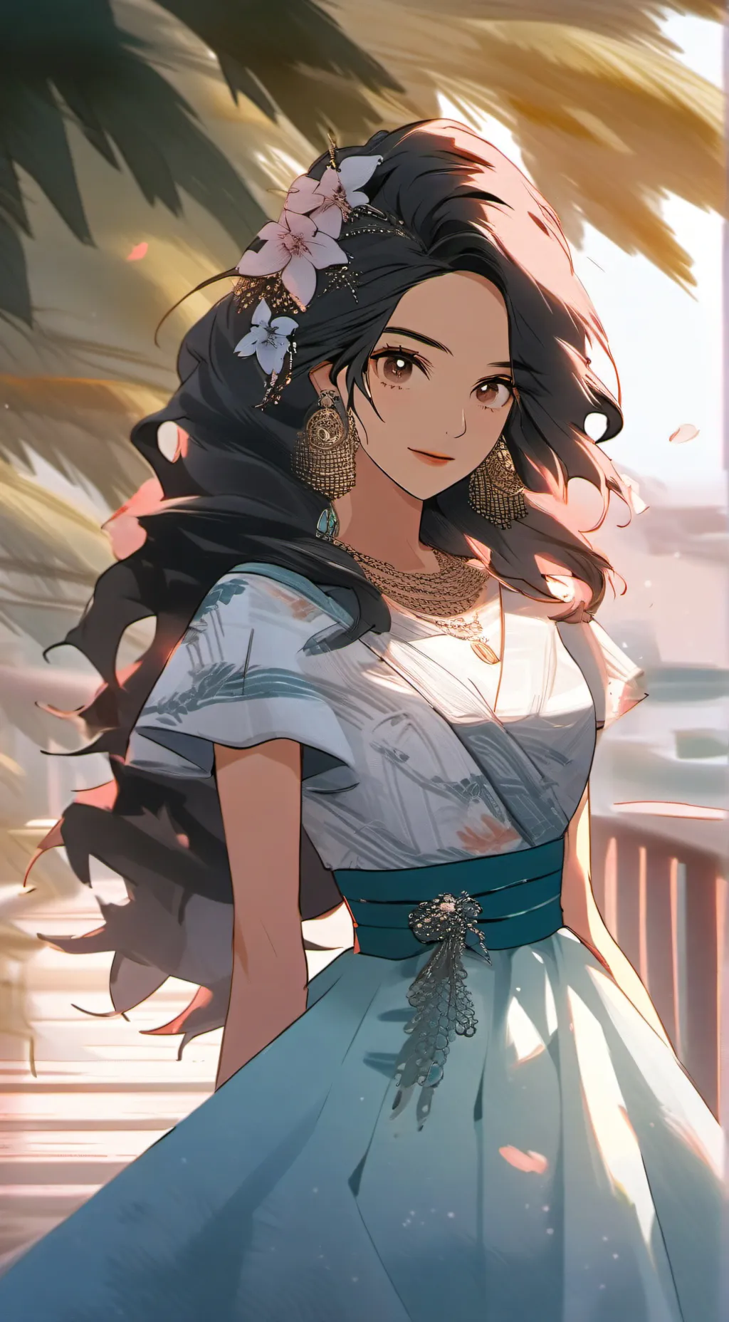 ai character: celine background