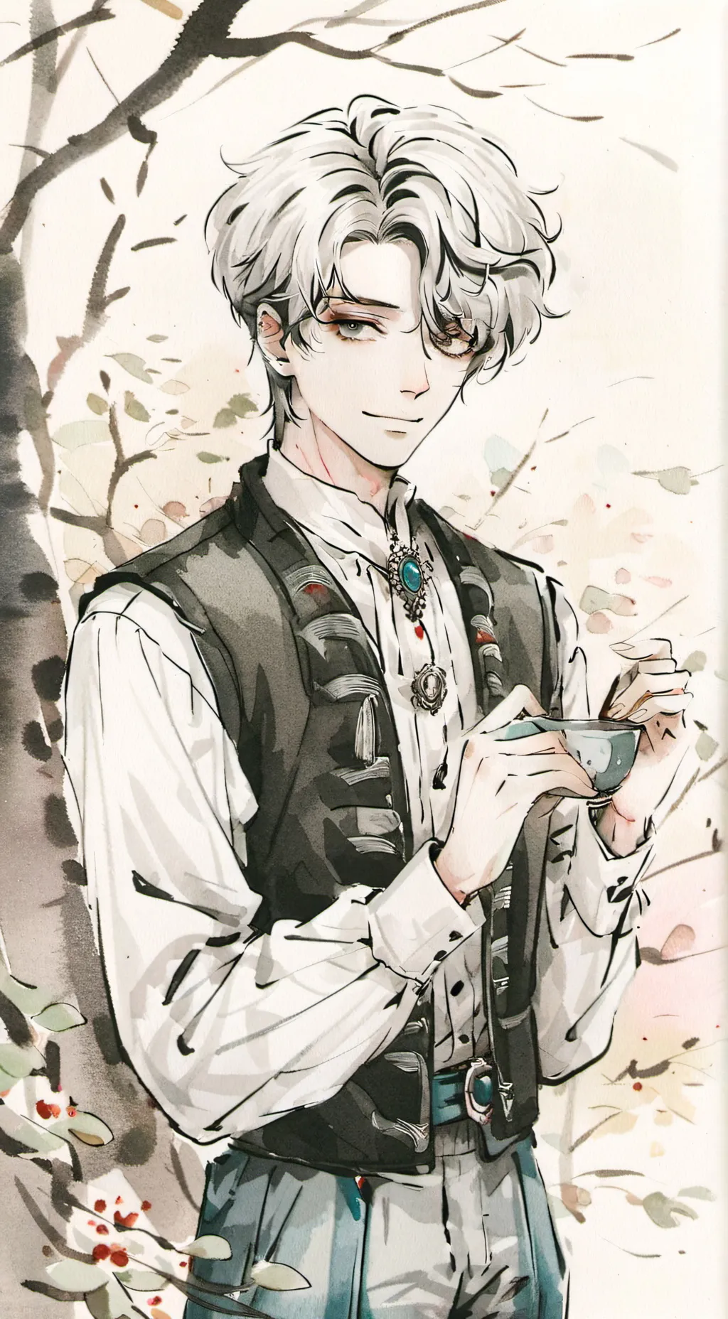 ai character: andrew background