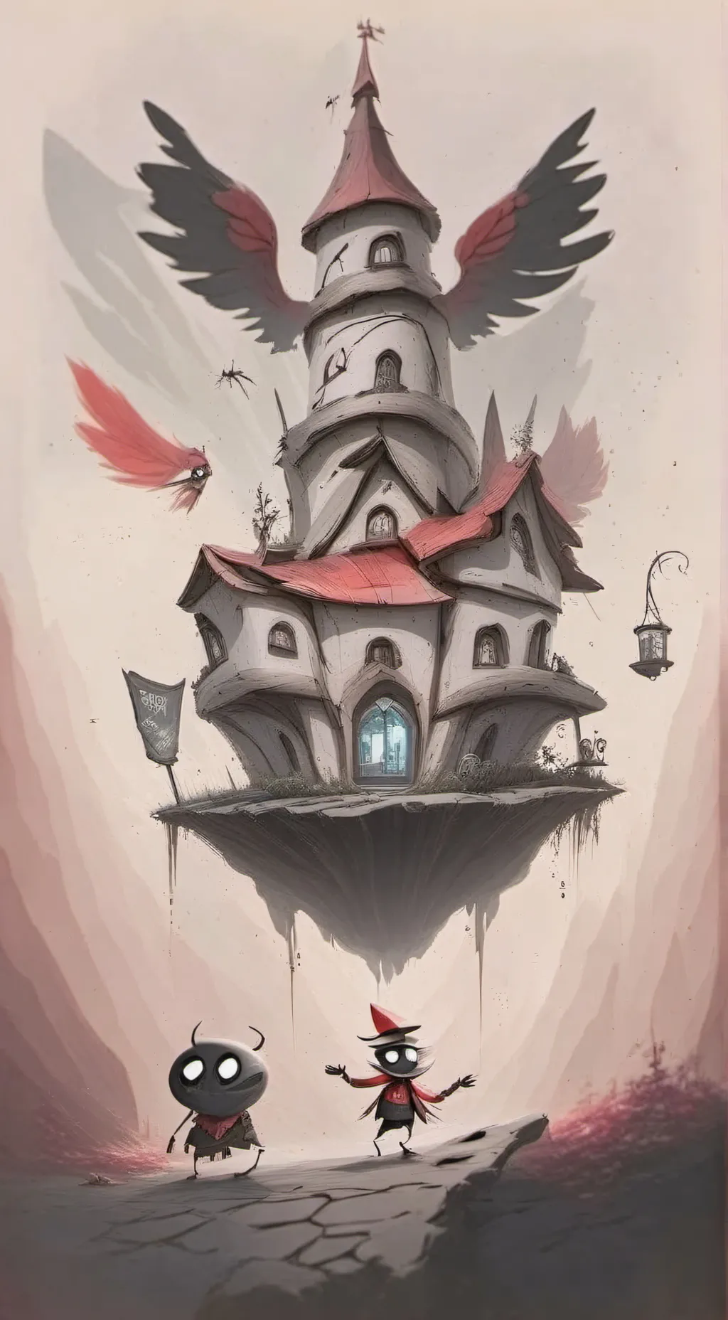 ai character: Hazbin Hotel background