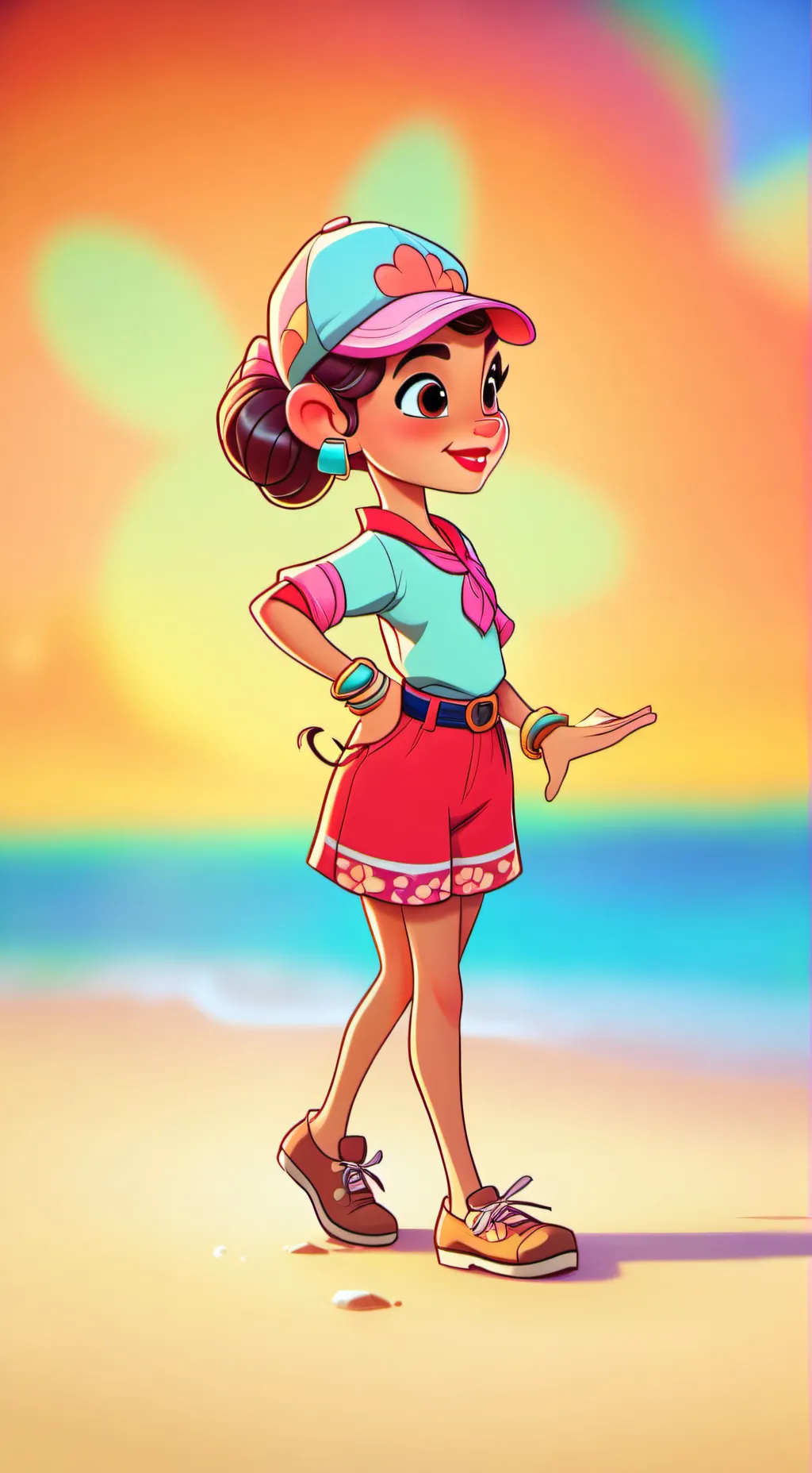 ai character: lollypop  background