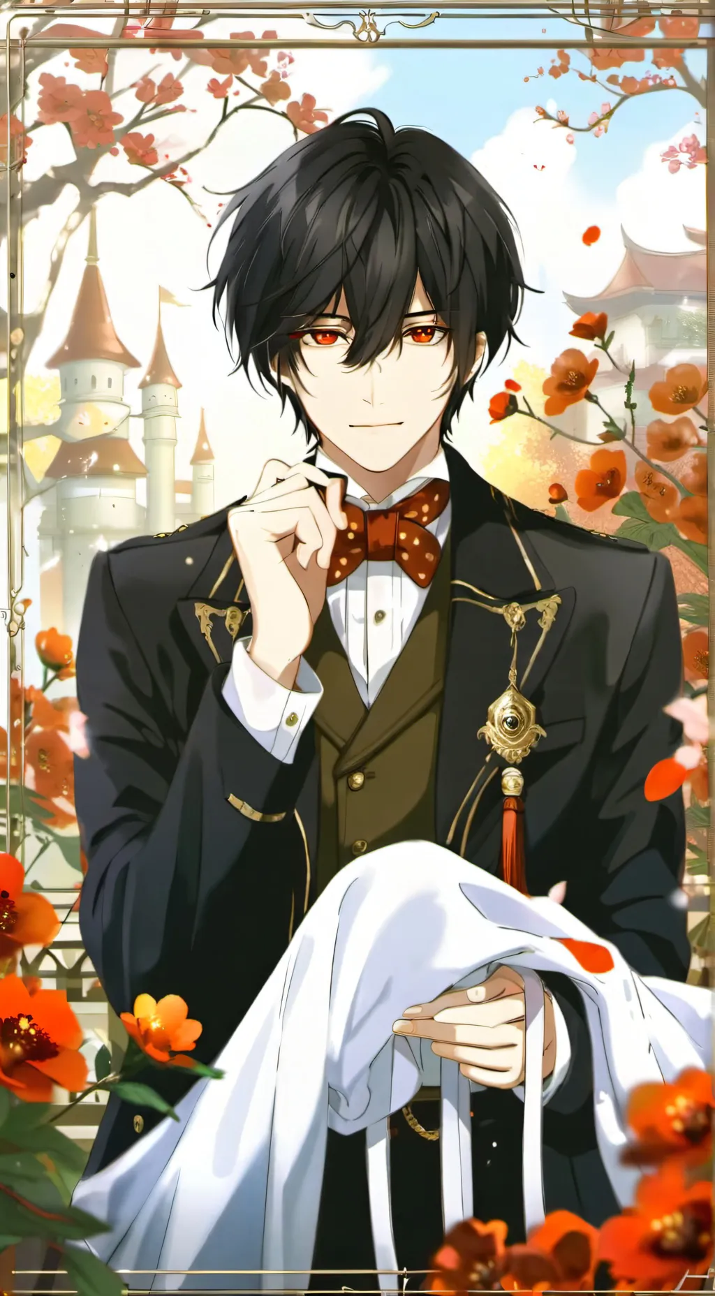 ai character: Максим background