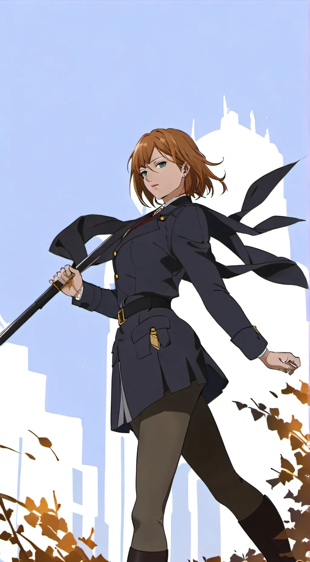 ai character: Nobara kugisaki  background