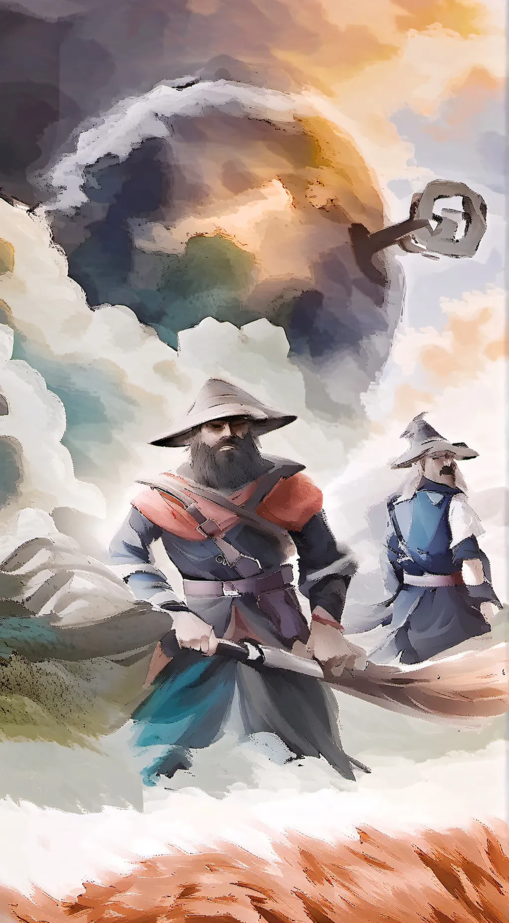 ai character: Amir & aymammad background