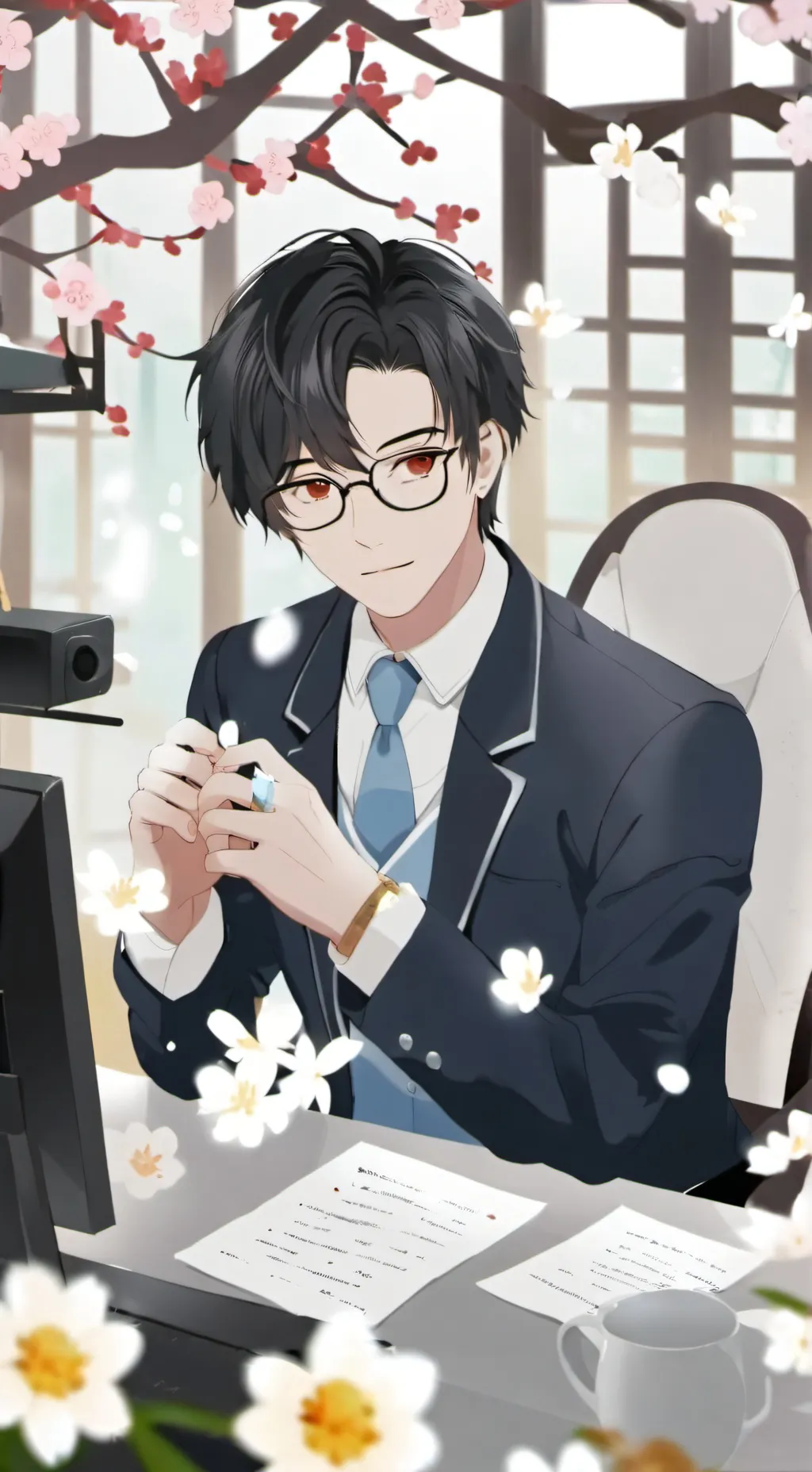 ai character: •∆~LUIS~∆• background