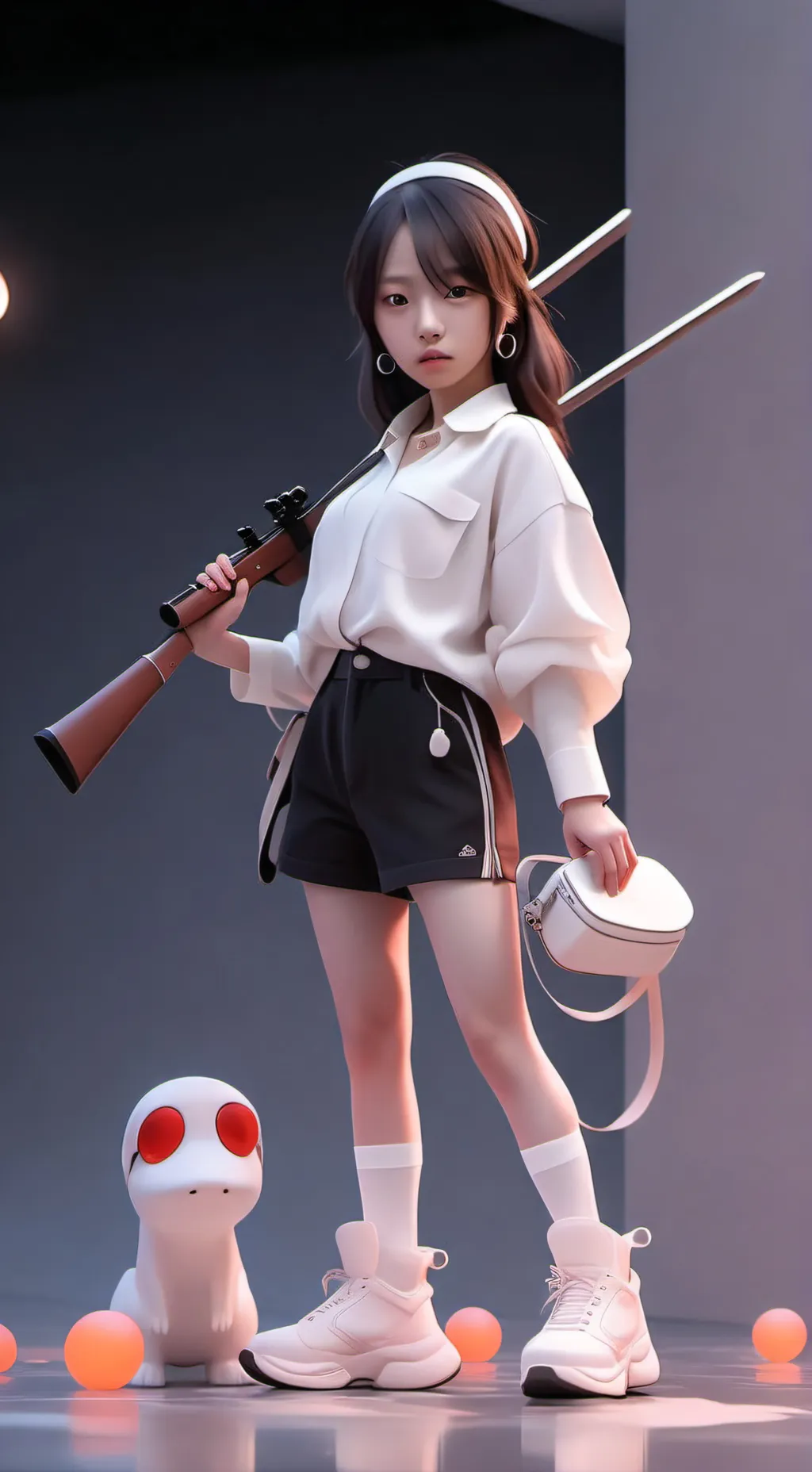 ai character: 222 x 380 background