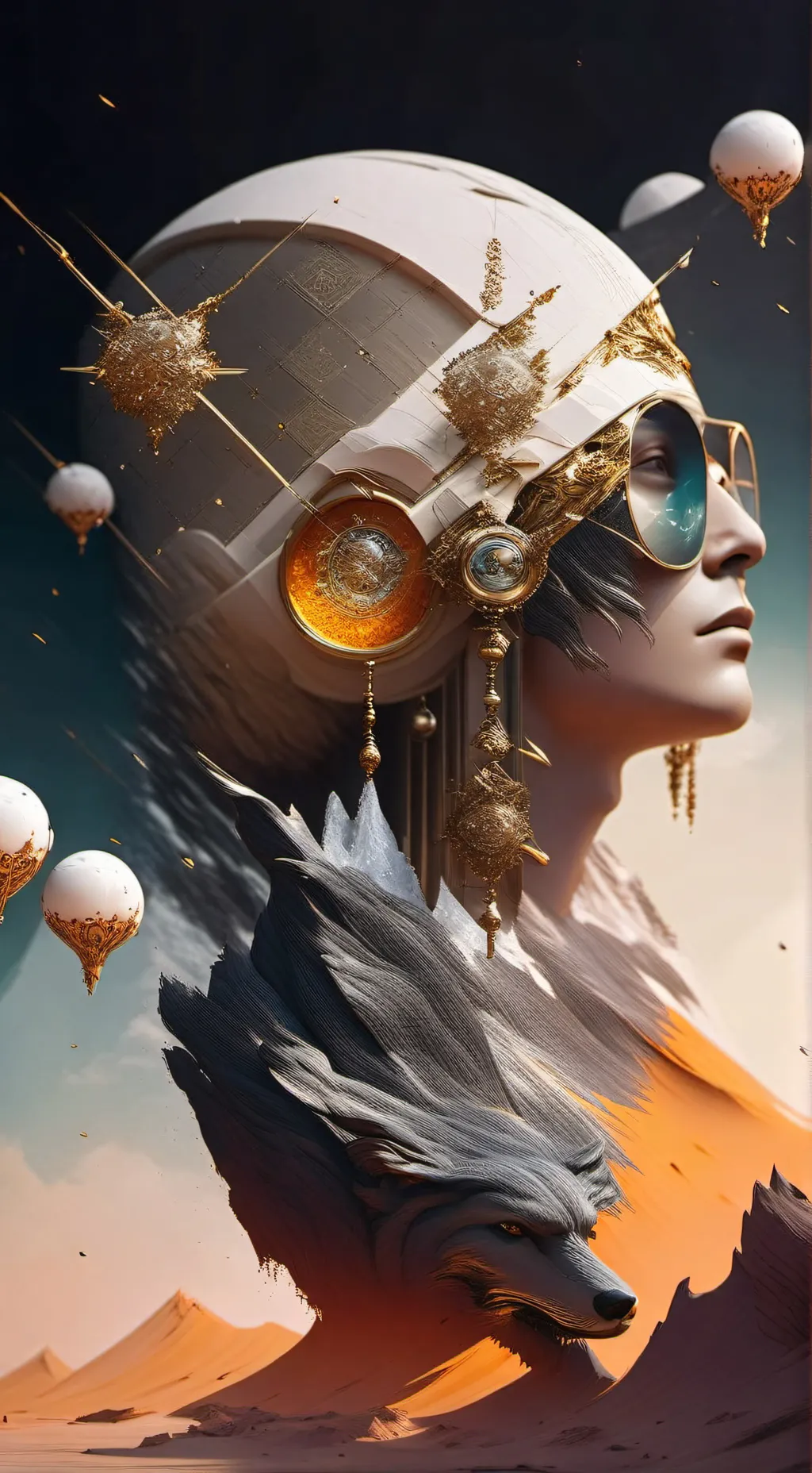 ai character: Mr. XD computer background