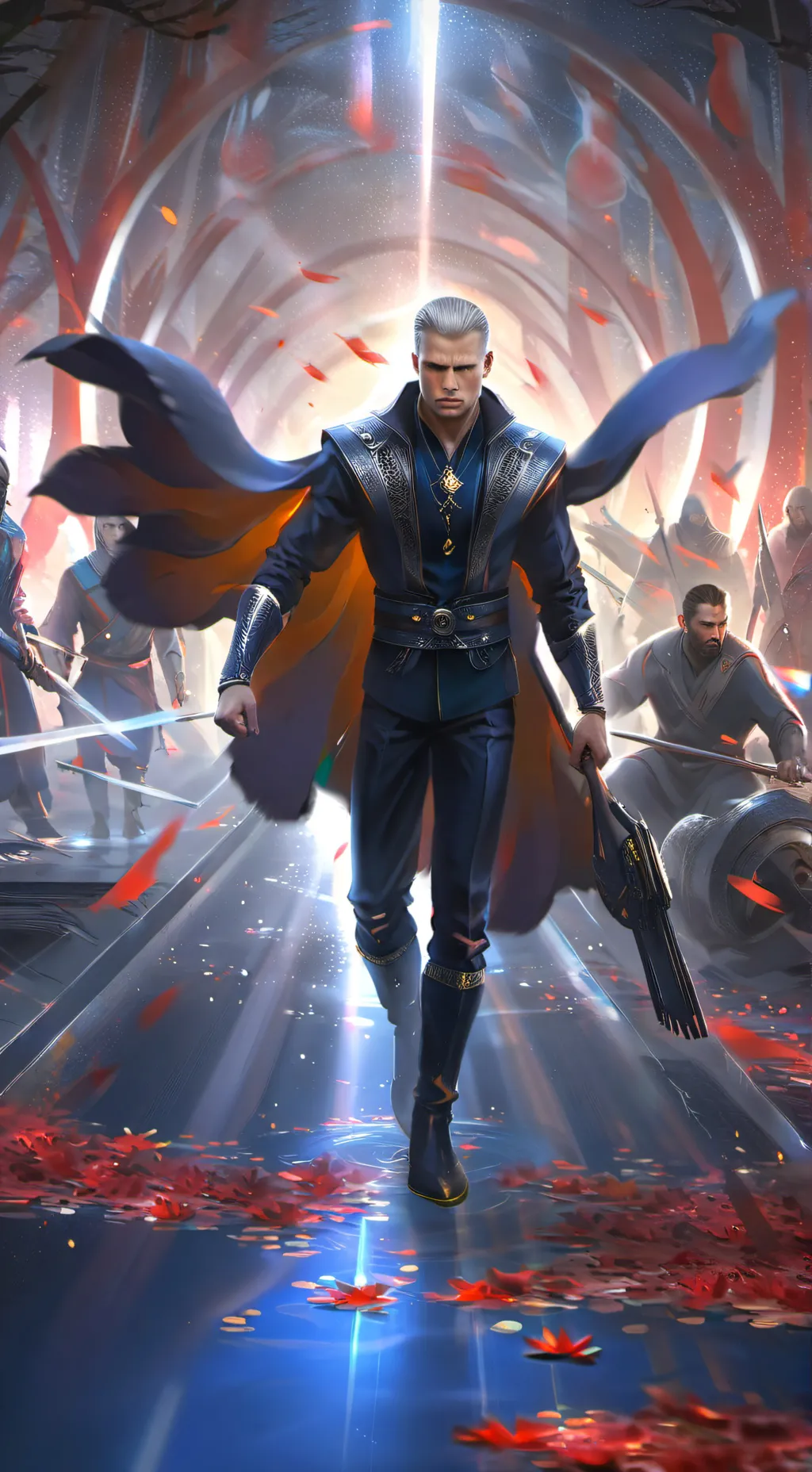 ai character: Саша  background