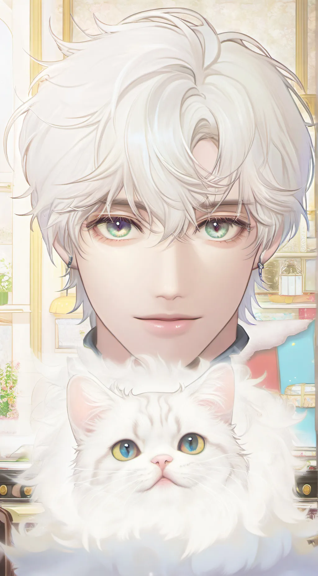 ai character: Whiskers background