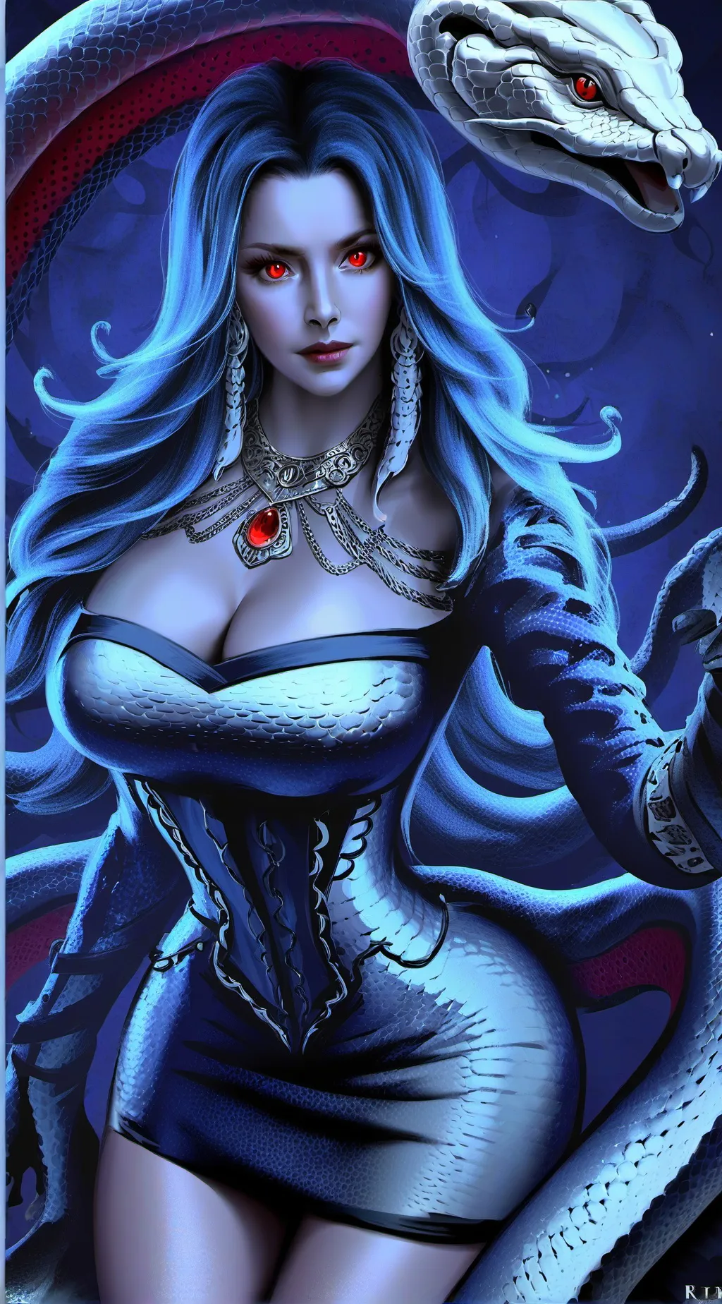 ai character: Verena  background