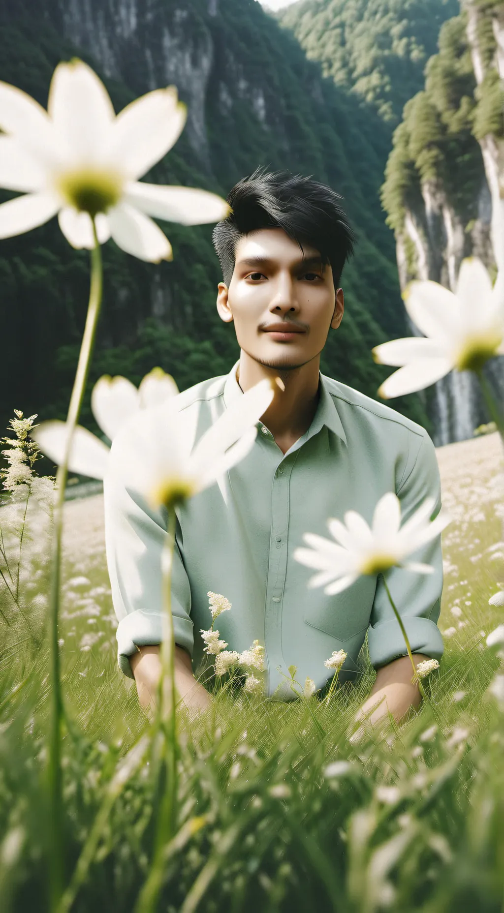 ai character: AMIR background