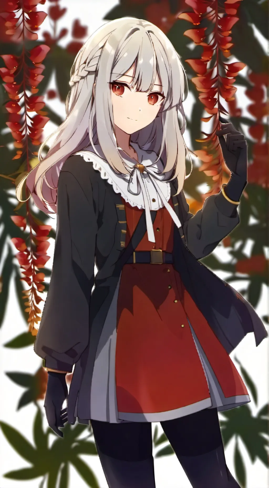 ai character: Aurora background