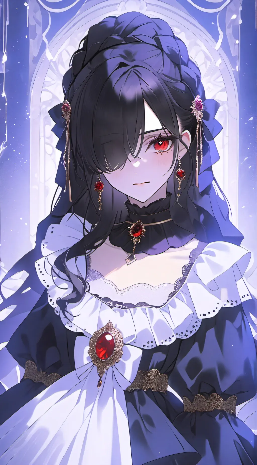 ai character: 🍒 𝑰𝒁𝑼𝑴𝑰 🍒 background