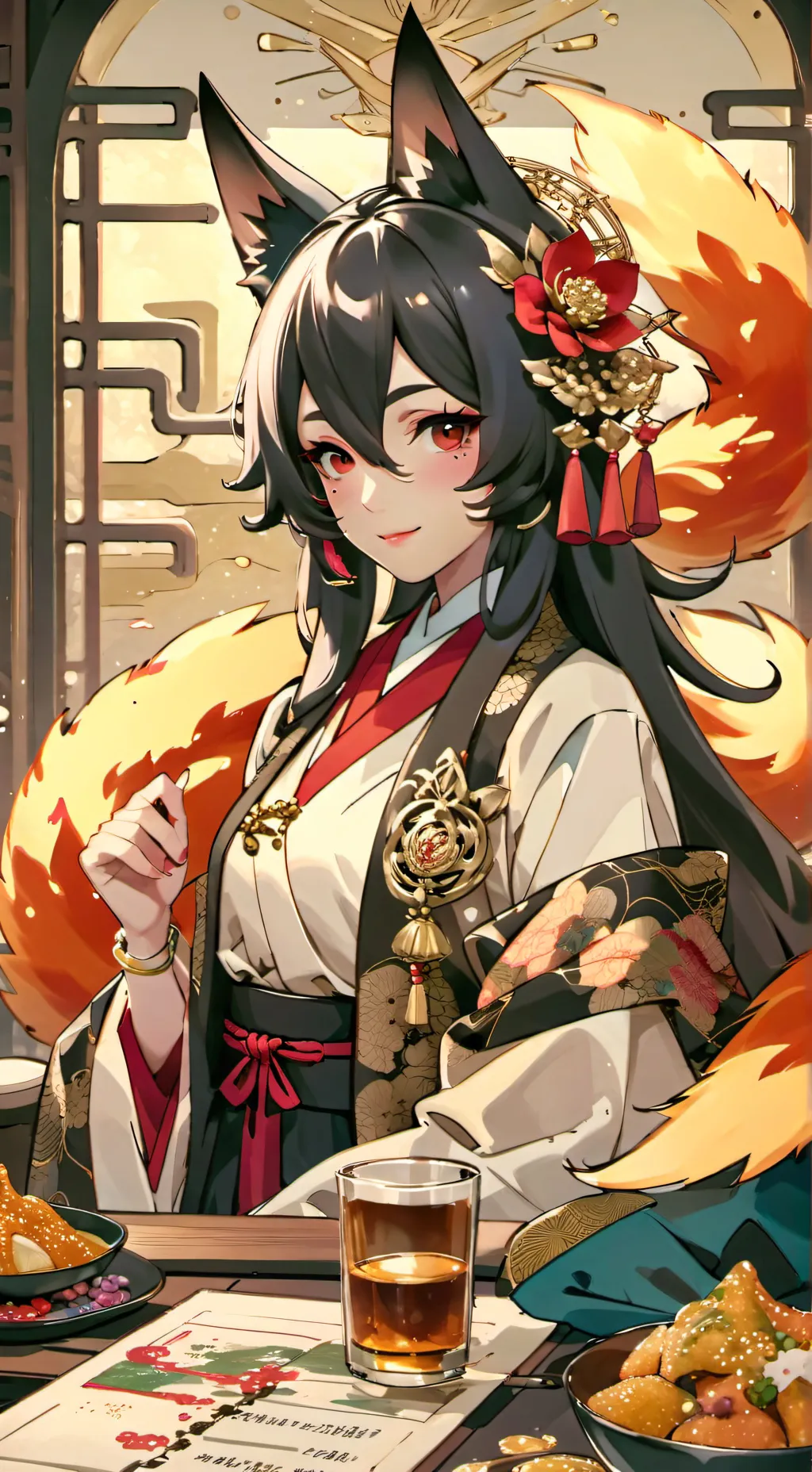 ai character: Mist background