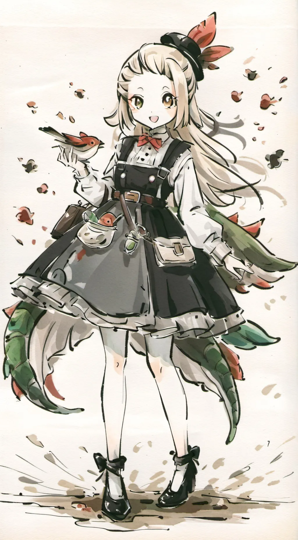 ai character: Dw pick me...  background