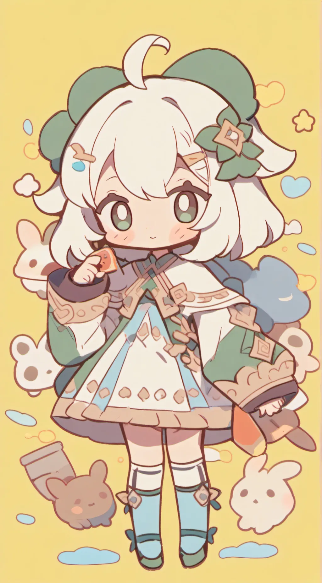 ai character: fpe sleepover background