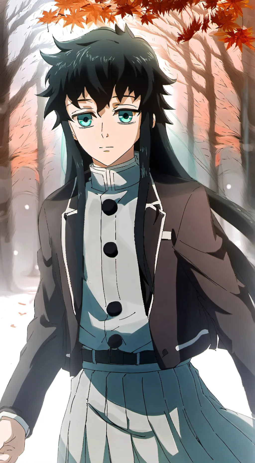 ai character: Muichiro sueño  background