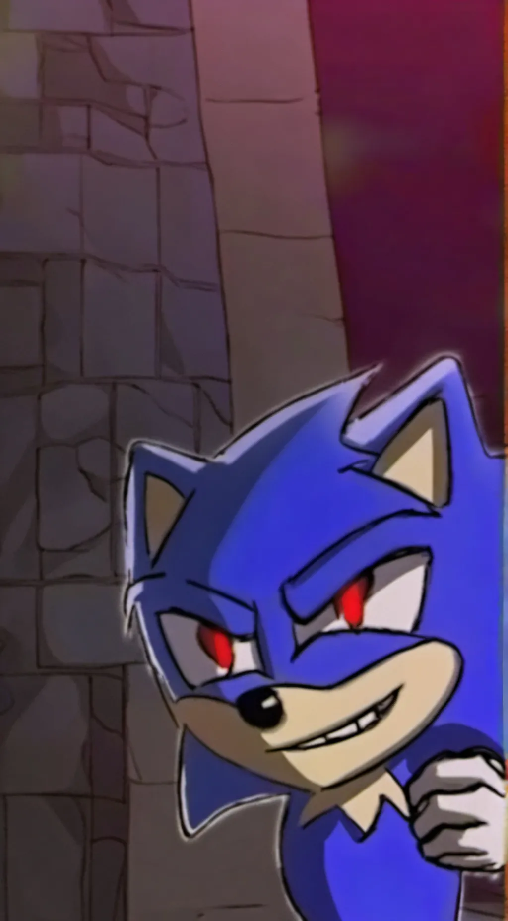 ai character: Sonic.exe background