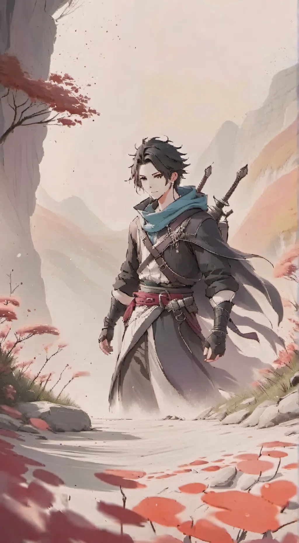 ai character: ❤️amore❤️ background