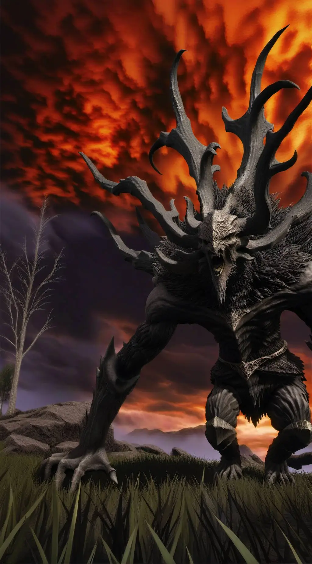 ai character: Survive! background