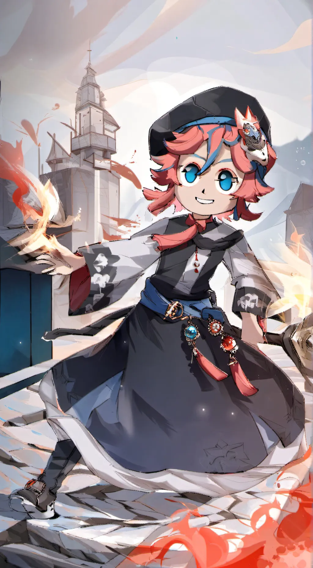 ai character: selene background