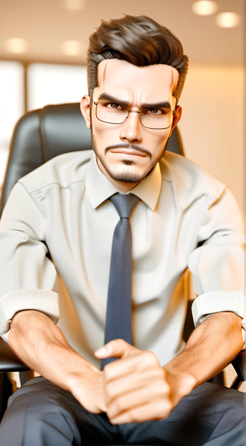 ai character: Curt Boss background