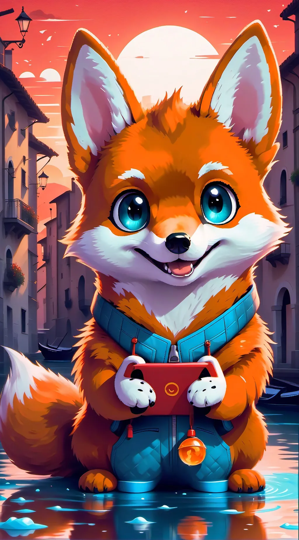 ai character: Volpino  background