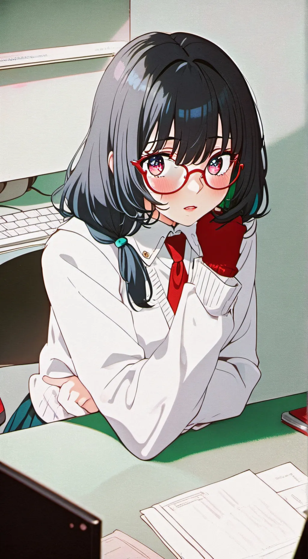 ai character: Mei background